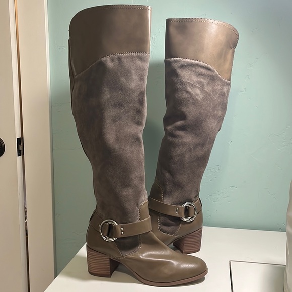 Marc Fisher Shoes Mark Fisher Over The Knee Wide Calf Boots In